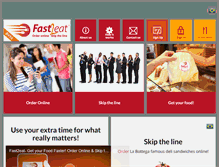 Tablet Screenshot of fast2eat.com